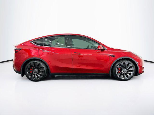 used 2025 Tesla Model Y car, priced at $39,997