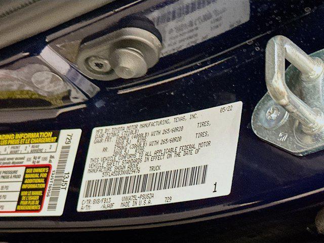 used 2022 Toyota Tundra car, priced at $40,496