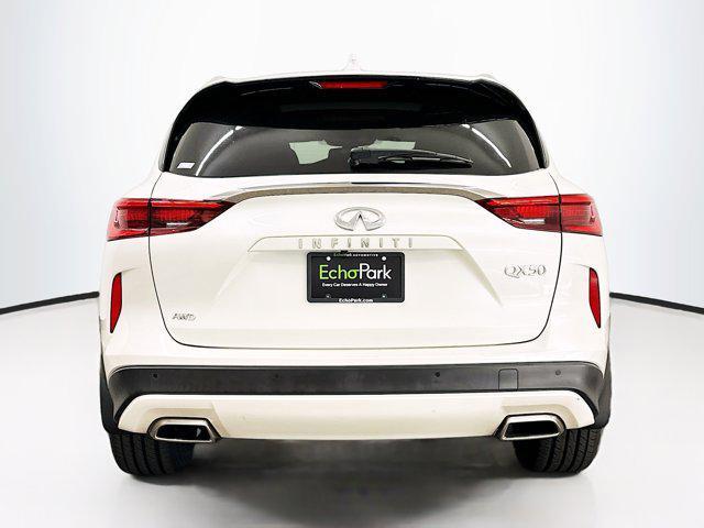 used 2021 INFINITI QX50 car, priced at $27,189