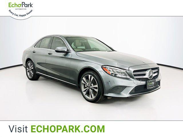 used 2021 Mercedes-Benz C-Class car, priced at $27,789