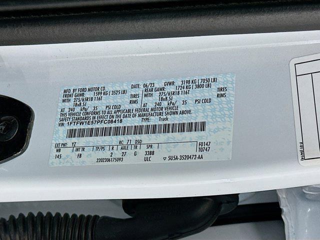 used 2023 Ford F-150 car, priced at $37,487