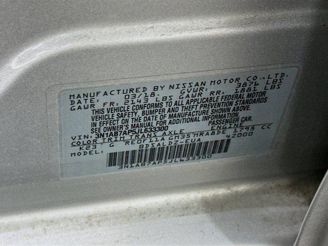 used 2018 Nissan Sentra car, priced at $10,697