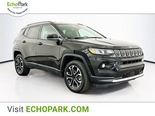 used 2022 Jeep Compass car, priced at $21,589