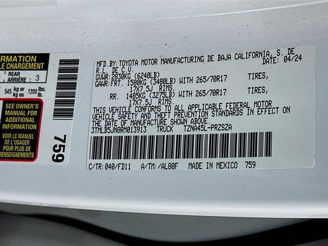 used 2024 Toyota Tacoma car, priced at $37,996