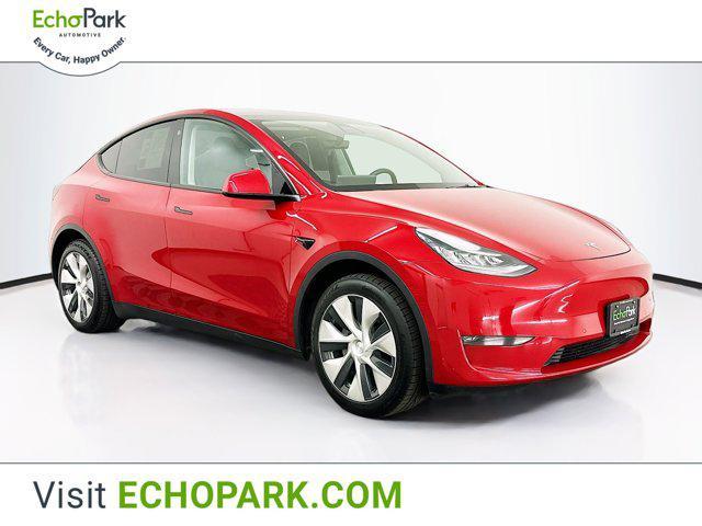 used 2021 Tesla Model Y car, priced at $25,599