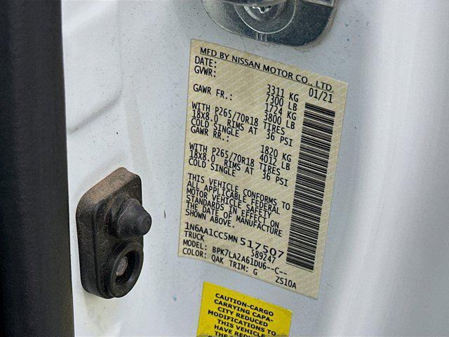 used 2021 Nissan Titan car, priced at $26,497