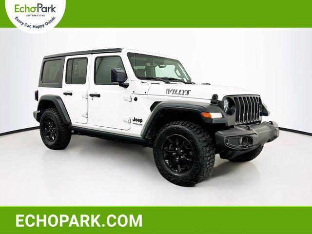 used 2021 Jeep Wrangler car, priced at $32,589