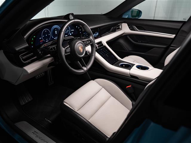 used 2025 Porsche Taycan car, priced at $123,995