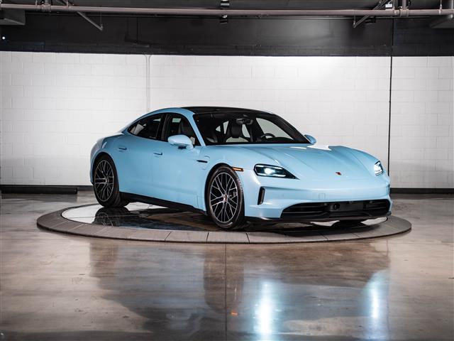 used 2025 Porsche Taycan car, priced at $123,995