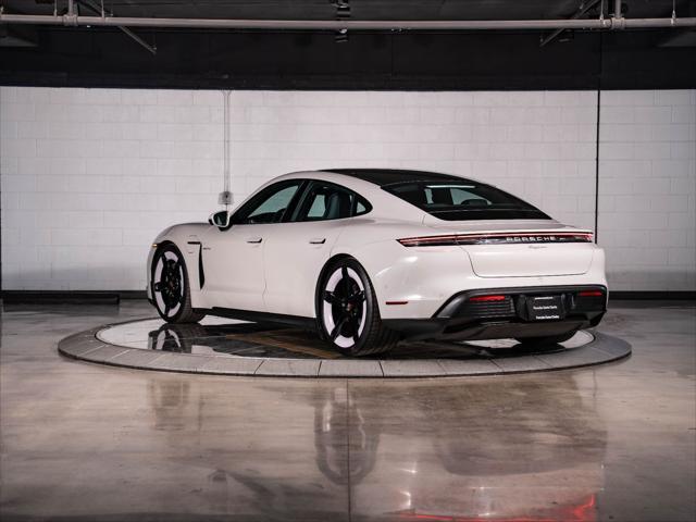 used 2025 Porsche Taycan car, priced at $113,995
