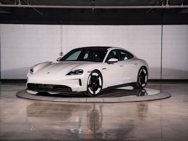 used 2025 Porsche Taycan car, priced at $113,995