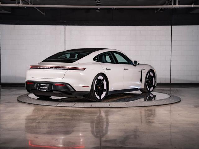 used 2025 Porsche Taycan car, priced at $113,995