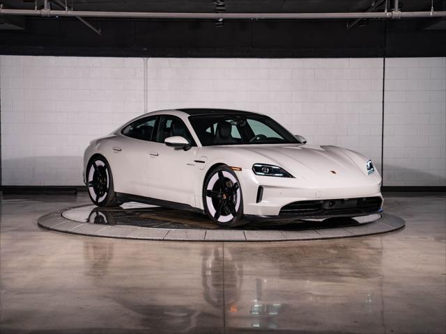 used 2025 Porsche Taycan car, priced at $113,995