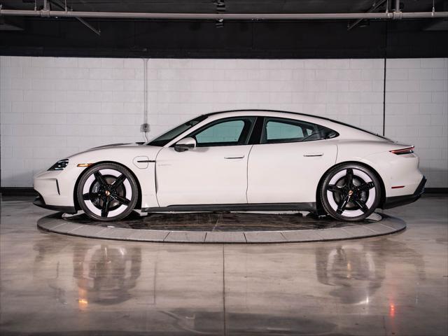 used 2025 Porsche Taycan car, priced at $113,995