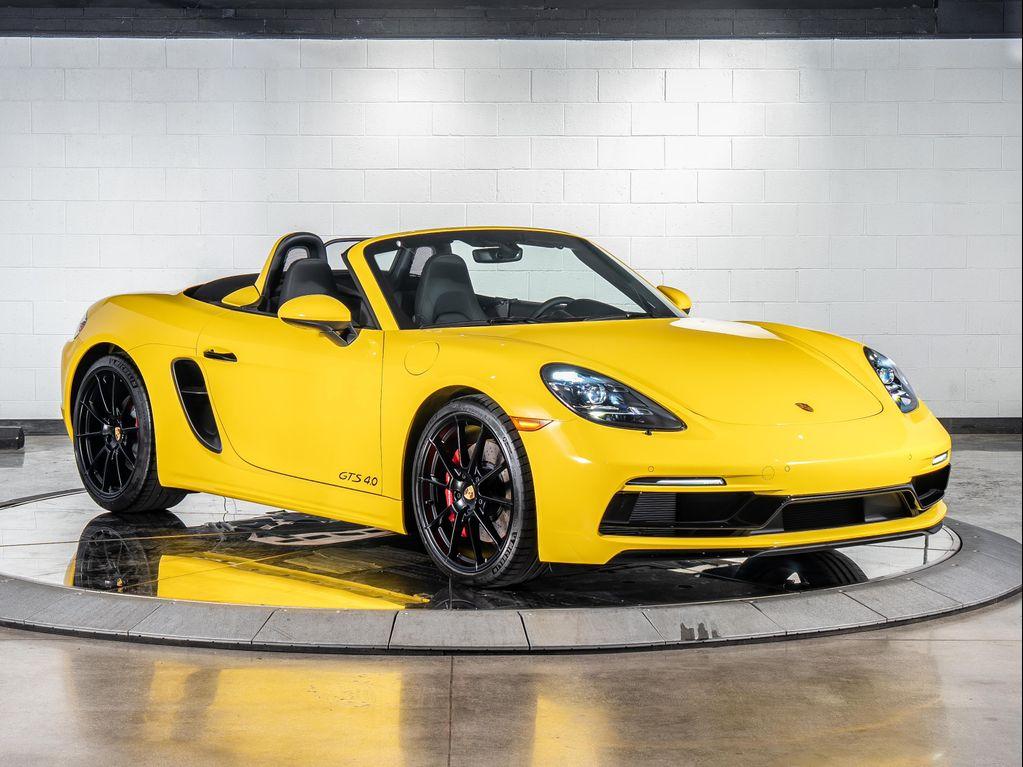 new 2025 Porsche 718 Boxster car, priced at $117,265