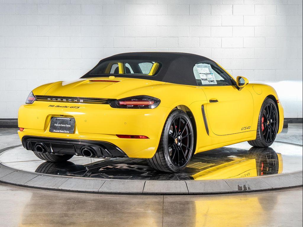 new 2025 Porsche 718 Boxster car, priced at $117,265