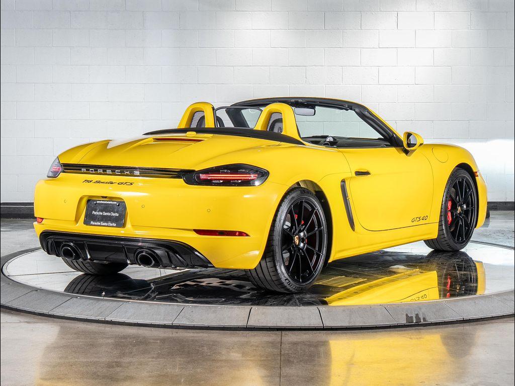 new 2025 Porsche 718 Boxster car, priced at $117,265