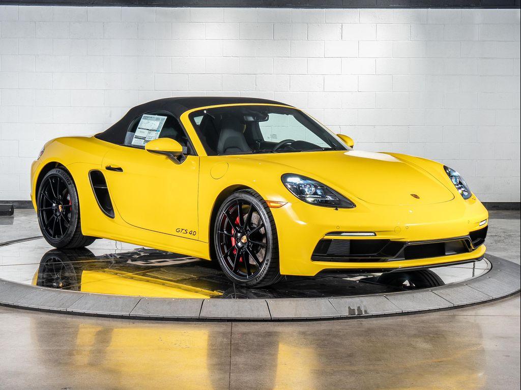 new 2025 Porsche 718 Boxster car, priced at $117,265