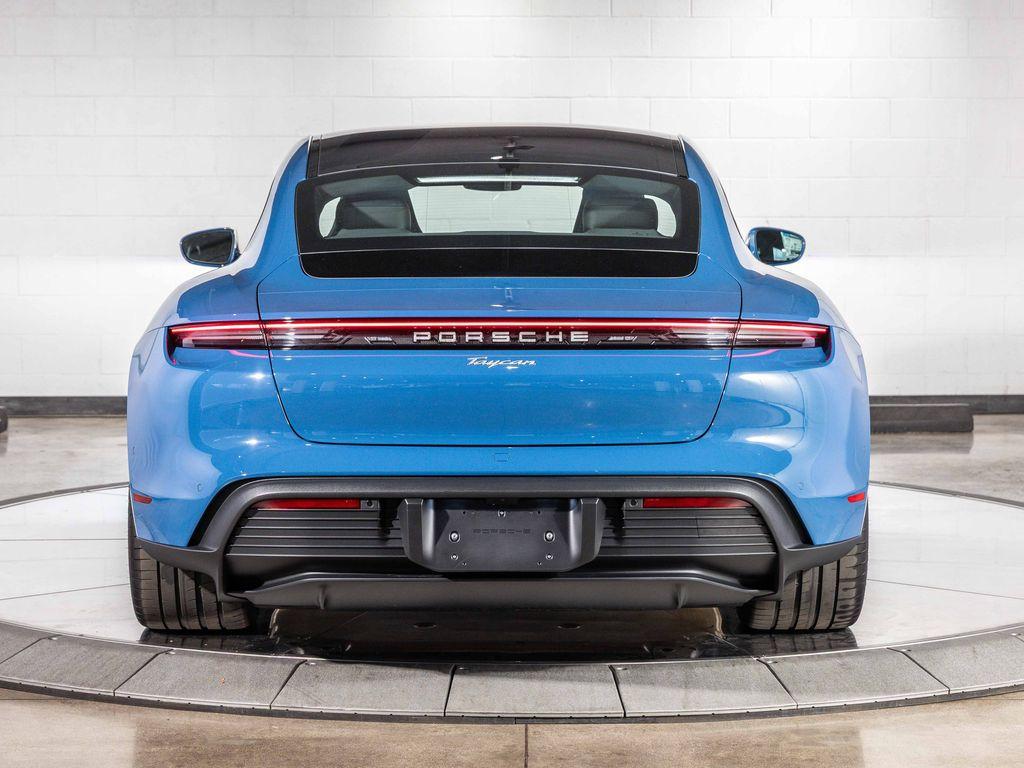 new 2025 Porsche Taycan car, priced at $135,055