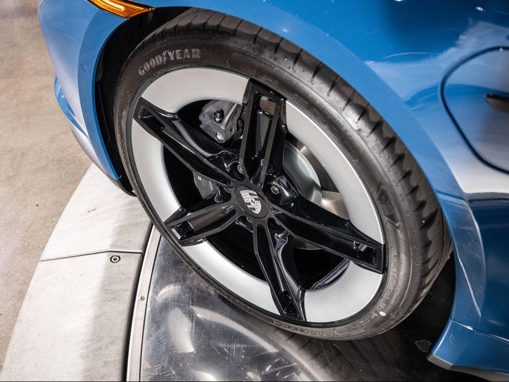 new 2025 Porsche Taycan car, priced at $135,055