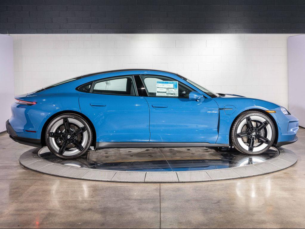 new 2025 Porsche Taycan car, priced at $135,055