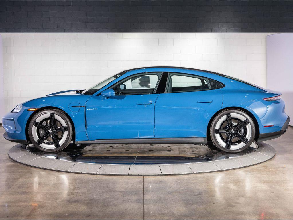 new 2025 Porsche Taycan car, priced at $135,055