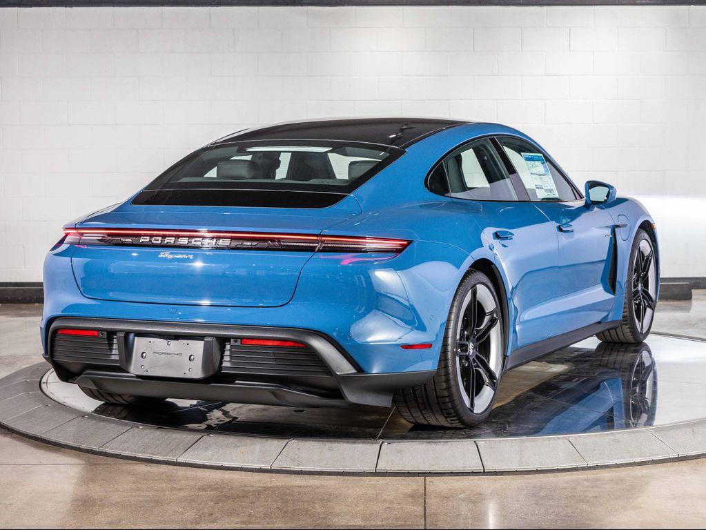 new 2025 Porsche Taycan car, priced at $135,055