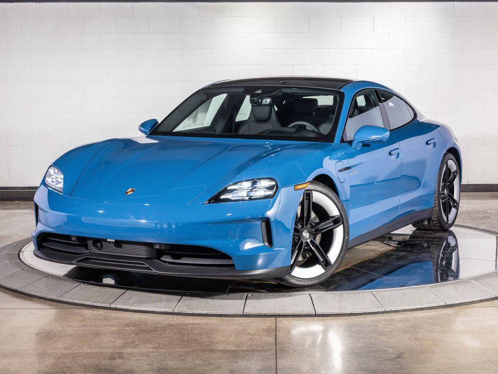 new 2025 Porsche Taycan car, priced at $135,055