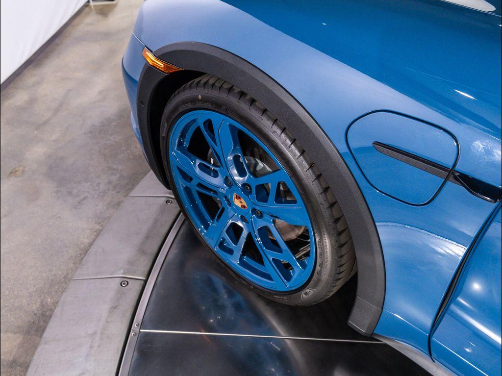 new 2025 Porsche Taycan car, priced at $130,265