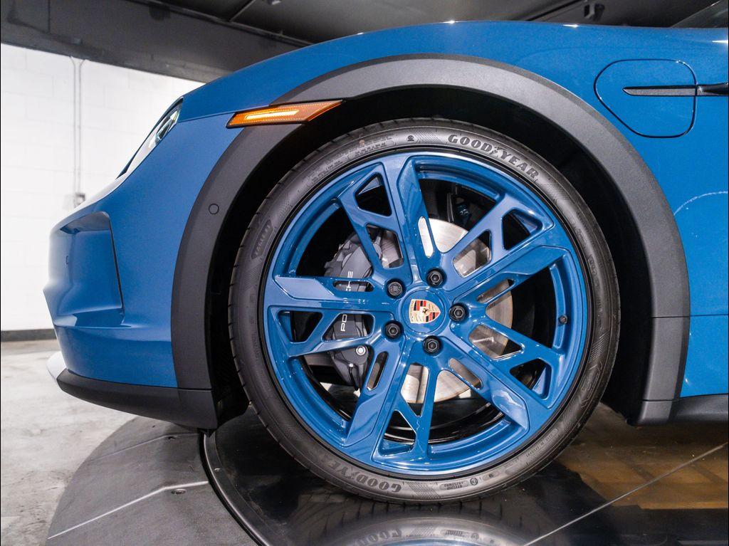 new 2025 Porsche Taycan car, priced at $130,265