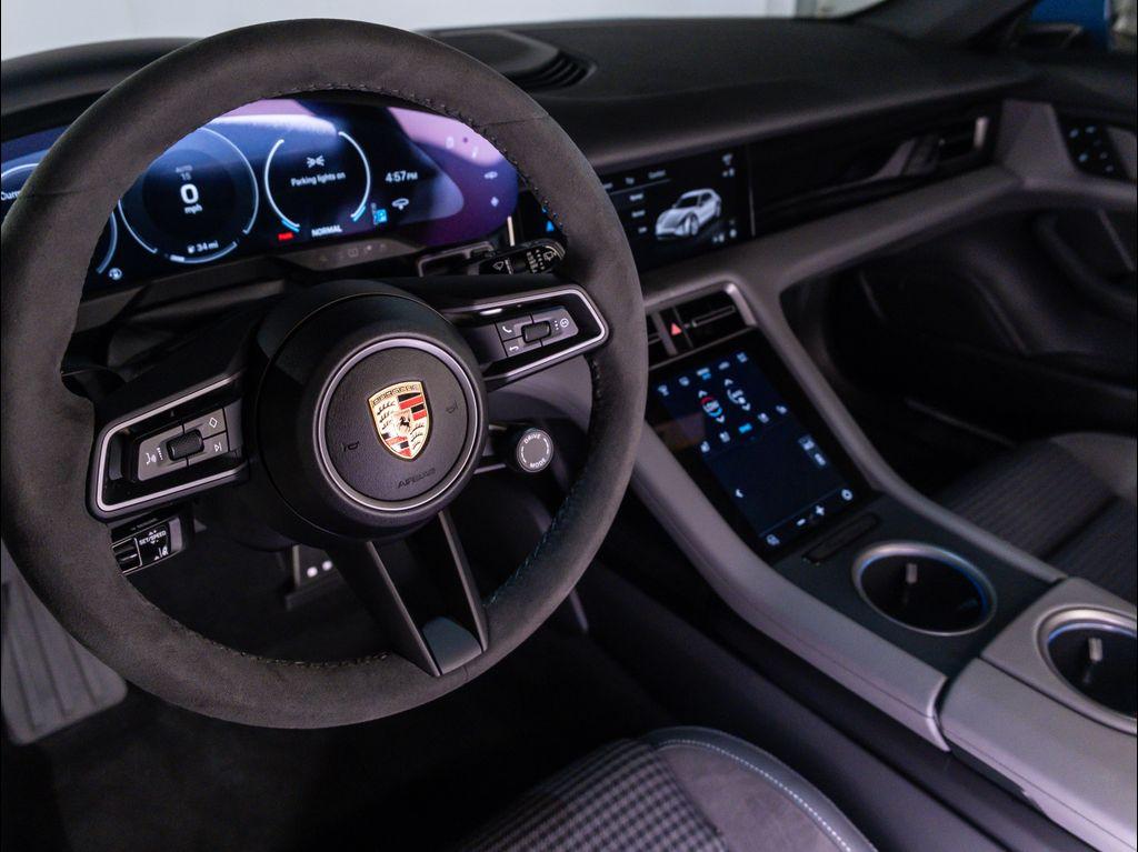 new 2025 Porsche Taycan car, priced at $130,265