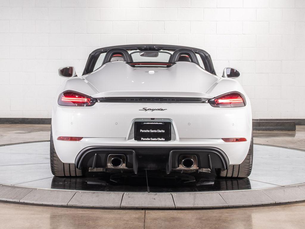 used 2023 Porsche 718 Spyder car, priced at $146,982
