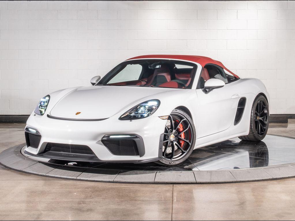 used 2023 Porsche 718 Spyder car, priced at $146,982