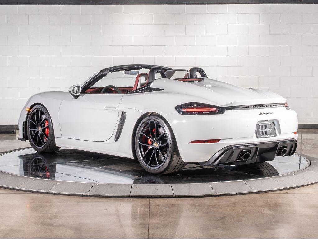used 2023 Porsche 718 Spyder car, priced at $146,982