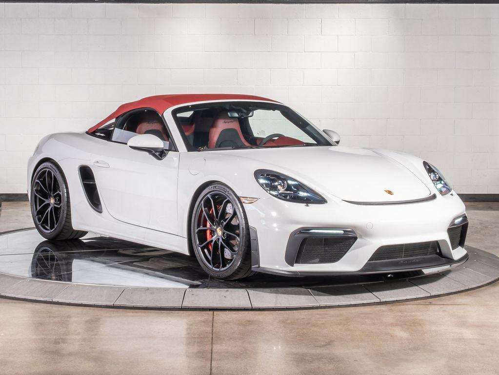 used 2023 Porsche 718 Spyder car, priced at $146,982