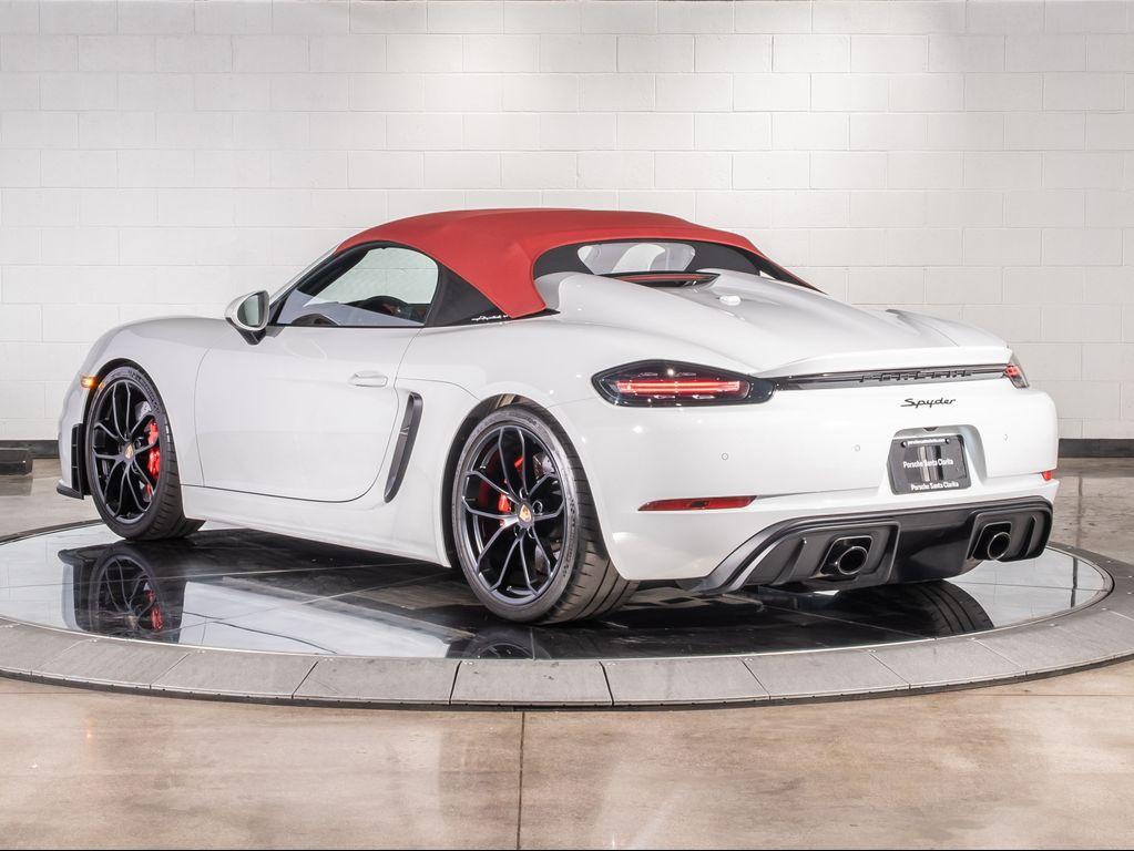 used 2023 Porsche 718 Spyder car, priced at $146,982