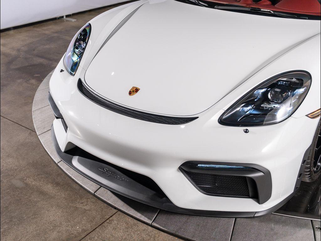 used 2023 Porsche 718 Spyder car, priced at $146,982