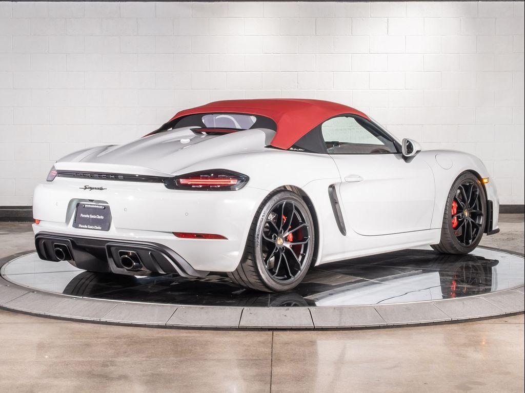 used 2023 Porsche 718 Spyder car, priced at $146,982
