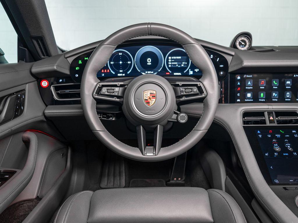 used 2025 Porsche Taycan car, priced at $109,995