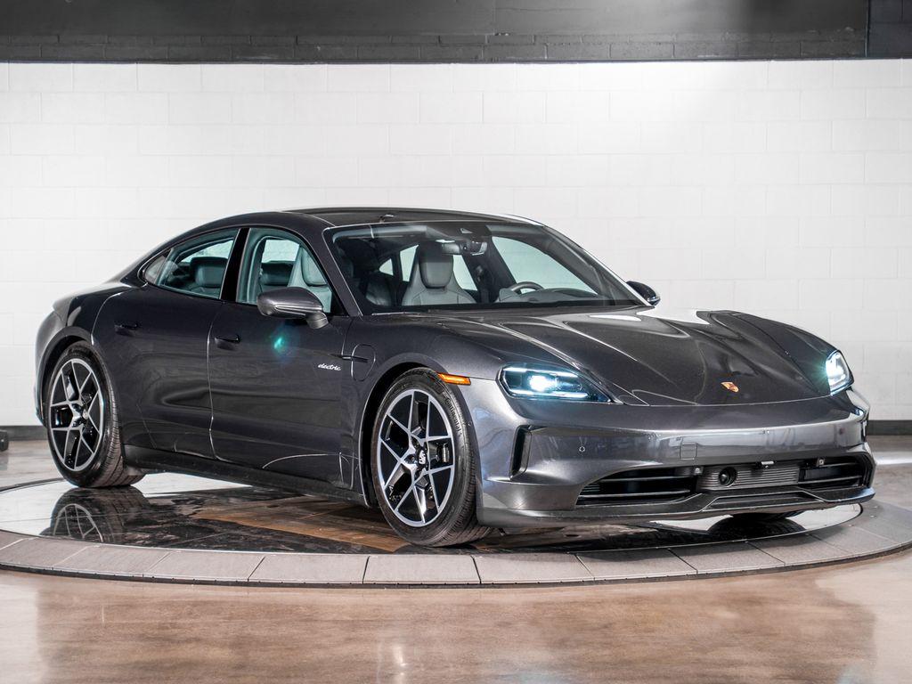 used 2025 Porsche Taycan car, priced at $109,995