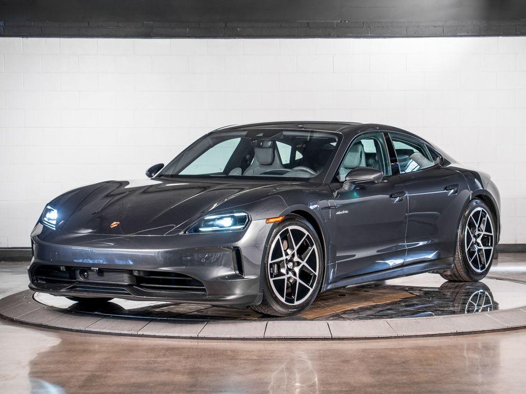 used 2025 Porsche Taycan car, priced at $109,995