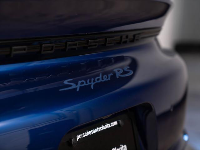 used 2025 Porsche 718 Spyder car, priced at $249,718