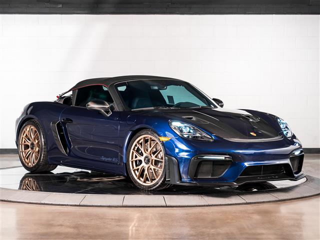 used 2025 Porsche 718 Spyder car, priced at $234,718