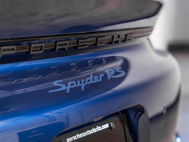 used 2025 Porsche 718 Spyder car, priced at $234,718