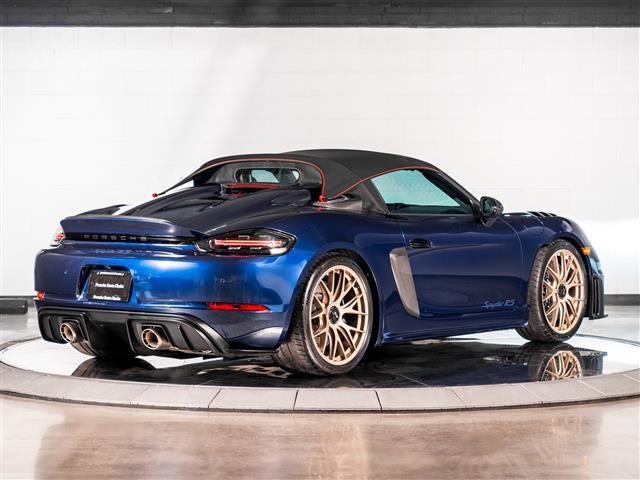 used 2025 Porsche 718 Spyder car, priced at $234,718