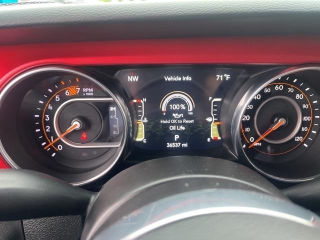used 2023 Jeep Wrangler car, priced at $40,500