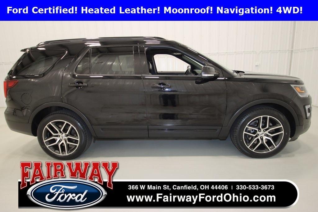 used 2017 Ford Explorer car, priced at $24,500