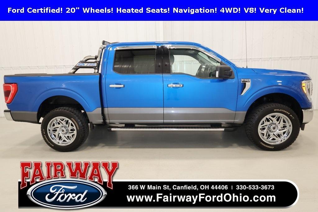 used 2021 Ford F-150 car, priced at $36,500