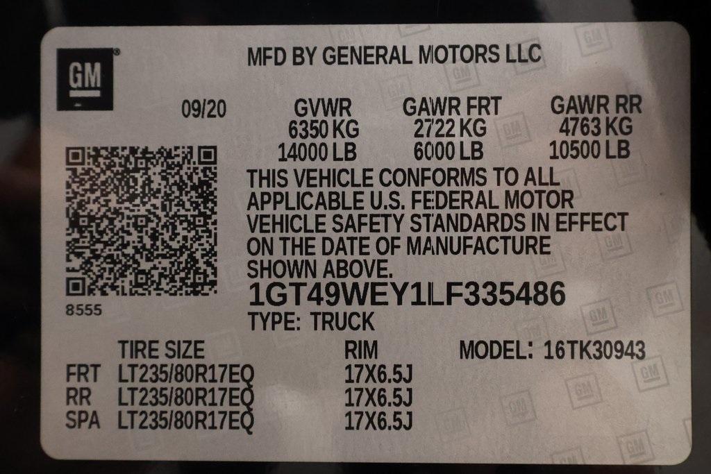 used 2020 GMC Sierra 3500 car, priced at $59,500