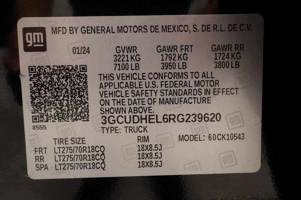 used 2024 Chevrolet Silverado 1500 car, priced at $63,800